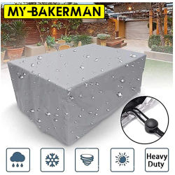 Cubierta impermeable para muebles de jardín y terraza al aire libre, cubierta para silla de lluvia y nieve, sofá, mesa y silla, cubierta antipolvo con bolsa