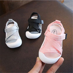 2020 zapatos de verano para bebés y niños, zapatos informales antideslizantes, transpirables, de alta calidad, zapatos de playa anticolisión para niños