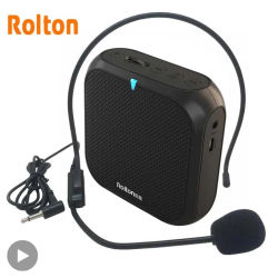 Amplificador de Audio de sonido de voz, megáfono, tienda, altavoz para altavoz portátil con micrófono con cable, megáfono para profesor