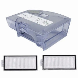 【A16Z】Caja de polvo y tanque de agua para robot aspirador Roborock T8/Q7 MAX, piezas de repuesto, filtros de depósito de polvo