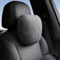 Almohada Universal para reposacabezas de coche, espuma viscoelástica, almohada ajustable para el cuello, cojín para descanso del cuello, alivia la fatiga, accesorios interiores del coche