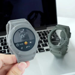 Correa de silicona + funda de PC para Samsung Galaxy Watch 7/6/5/4 40MM 44MM nuevo Kit Mod para Samsung SmartWatch pulsera deportiva con bucle