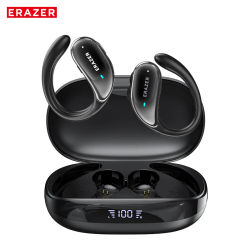 Auriculares XT80 Bluetooth 5,3, auriculares inalámbricos verdaderos con botón de micrófono, Control, reducción de ruido, ganchos para las orejas, auriculares impermeables