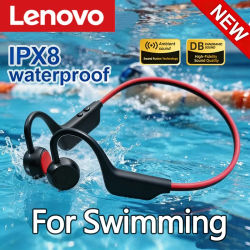 Auriculares de Conducción Ósea Inalámbricos para Natación, Deportes, IPX8, Bluetooth 5.4, con Micrófono, Resistentes al Agua, para Ejercicio y Fitness, Novedad 2026
