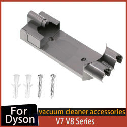 Accesorios montados en la pared para Dyson V7 V8, estación de acoplamiento para aspiradora, soporte de cargador sin cable Compatible