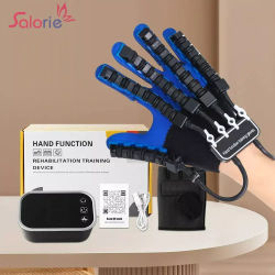 Ejercitador de rehabilitación de dedos de mano izquierda y derecha, guantes de Robot, accidente cerebrovascular, hemiplejía, infarto Cerebral, equipo de entrenamiento, terapia