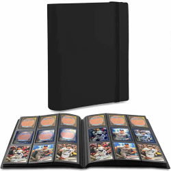 Carpeta de bolsillo con capacidad para 160/360 tarjetas, álbumes para tarjetas de Pokémon, Yugioh, béisbol, fútbol, deportes, funda para tarjetas, juguete