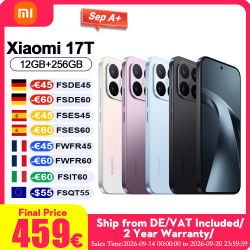 Versión Global Xiaomi 17t Teléfonos Móviles HDR10 Pantalla AMOLED de 6.59' Lente Leica Summilux de 50Mp Batería de 650mAh Smartphone Xiaomi Hyper AI