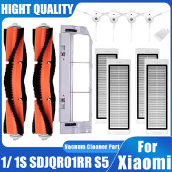 Para XiaoMi Roborock S5 S50 S51 S55 S6 S60 S6 repuestos de aspiradora pura filtro HEPA paño de mopa accesorios de Cepillo Lateral/principal