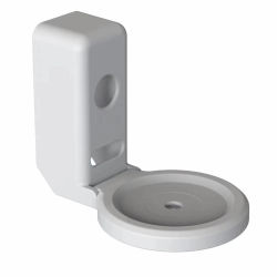 Soporte de suspensión montado en la pared para Amazon Alexa Echo Dot 4 5 generación soporte de altavoz ahorro de espacio con soporte de gestión de cables