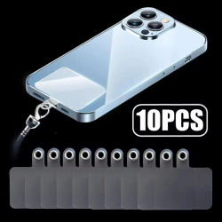 Cordón Flexible transparente para teléfono móvil, cordón Universal para teléfono móvil, correa adhesiva transparente, 1/5/10/20/30 unidades