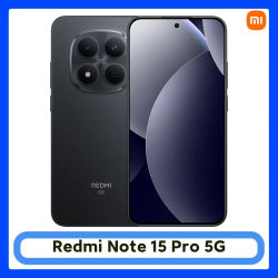 Versión Global Redmi Note 15 Pro 5G Dimensity 7400-Ultra Smartphone, Batería de 6580mAh con Carga Rápida de 45W, Cámara Principal de 200MP con OIS, Teléfono Celular Xiaomi