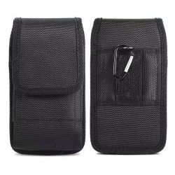 Bolsa vertical para teléfono móvil con cinturón para colgar, adecuada para personas mayores y jóvenes, con pantalla grande y ultrafina