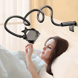 Soporte Universal Flexible para teléfono móvil, Clip para mesa de cama, soporte de escritorio ajustable para teléfono inteligente