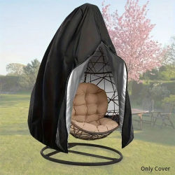 Funda para silla de huevo de tela Oxford, funda para columpio colgante para exteriores para muebles de patio y jardín, se adapta a la mayoría de sillas, uso para todas las estaciones