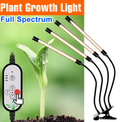 Lámpara LED de espectro completo, fitoamplificador hidropónico para plantas, luz USB para cultivo de plantas, lámpara Phyto de invernadero para plántulas, tienda de cultivo de flores