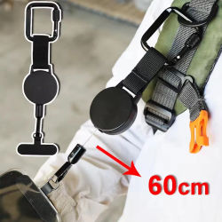 Soporte retráctil antirrobo para teléfono, correa de cordón para teléfono móvil, funda para teléfono inteligente, correa de seguridad con Clip para cinturón, cordón para teléfono móvil