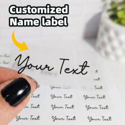 1-300 pegatinas impermeables con nombre personalizado y texto personalizado para mochilas, cuadernos, carpetas, etiquetas para cajas de almacenamiento