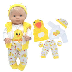 Para muñeca Nenuco de 16 ", chaleco de invierno, abrigo, pantalones, sombrero, zapatos, Ropa Y Su Hermanita, Ropa de muñecas para bebés de 40cm, juguetes de regalo para niños, regalos para niñas