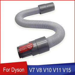 Manguera de extensión Flexible para Dyson V7 V8 V10 V11 V15 accesorios para aspiradoras tubo de vacío tubo de manguera de extensión telescópica