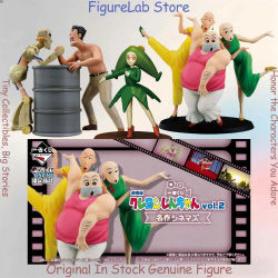 Figura Oficial Original en Stock de Bandai Ichiban Kuji Robot Dad Toppema Mappet, Modelo de Anime Crayon Shin-Chan, Juguete en Caja