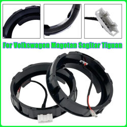 1 par para Volkswagen Magotan Sagitar Tiguan Skoda Octavia adaptador de altavoz de coche montaje de Audio 6,5 pulgadas especial con enchufe sin pérdidas