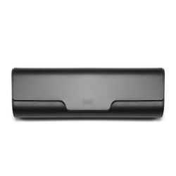Estuche para gafas resistente a la presión, estuche compacto y elegante para gafas, estuche portátil para gafas de sol, estuche seguro para guardar gafas de sol para bolsillo