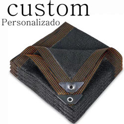 Parasol personalizado, refugio de vela, 3m * 5, 6, 8, 10, 12, 4x5, 5x5, 6, 8x8m, parasoles grandes, protección Uv, invernadero al aire libre, dosel de rayos solares para plantas