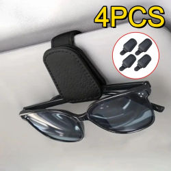 4/1PCS Porta Gafas de Sol para Visera de Coche, Clip para Gafas de Sol, Clip para Tarjetas y Tickets, Clip Multifuncional Portátil, Accesorios Interiores para Automóvil