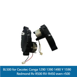 Conjunto de Motor de Cepillo Lateral de Aspiradora Robótica BL500 para Cecotec Conga 1290 1390 1490 Y 1590 Redmond Rv R500 RV-R450 even-r500