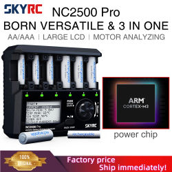 SKYRC NC2500 Pro / NC2200 para AA AAA Nimh Universal Recargable BT LCD Cargador de Batería Inteligente