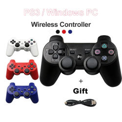 Controlador con Bluetooth para PC, Playstation 3, Joypad Inalámbrico para Play Station 3, Joystick para Consola PS3