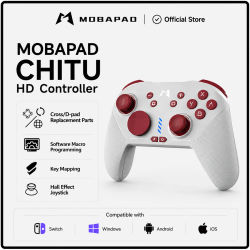 MOBAPAD-Joystick mecánico Hall con Bluetooth, controlador de vibración para Nintendo Switch, PC, Android, iOS, consola de juegos ﻿