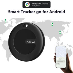 Localizador GPS Inteligente MiLi MiTag con Bluetooth para Android, Compatible con Google Find My Device, Dispositivo Antipérdida para Llaves y Mascotas