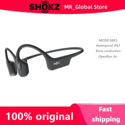 SHOKZ OpenRun Air S803 conducción ósea correr auriculares deportivos inalámbricos Bluetooth no en la oreja IP67 impermeable carga rápida