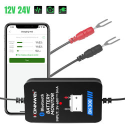 Nuevo Detector de Baterías de Coche de Plomo-Ácido BK300 12V 24V, Herramienta de Monitoreo de Baterías Automotrices con Bluetooth 4.0 para Capacidad y Resistencia