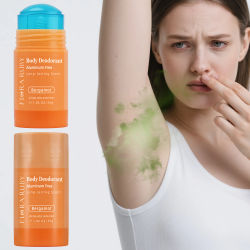 Flora Desodorante Stick sin aluminio 30 g/1,06 oz extración de plantas aroma duradero súper fresco todo el día, fácil de transportar y usar