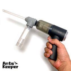 Aspiradora portátil tipo C específica para hormigas, sin daños para las hormigas, potencia de succión ajustable, herramienta para el cuidado de hormigas