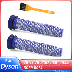 Filtro HEPA de cabezal de Motor lavable premotor para Dyson V6 V7 V8 DC62 DC61 DC58 DC59 DC74 965661 -01 Piezas de aspiradora