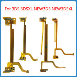 1 Uds. Para nuevo Cable de altavoz 3DS para 3DS 3DSXL nuevo 3DS 3DSXL LCD altavoz Control de volumen Cable de cinta flexible superior piezas de reparación de juegos