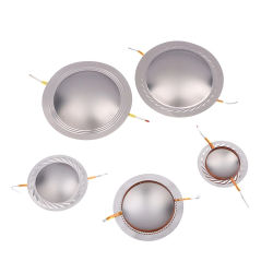 【xxx】1 unidad de membrana de titanio para bobina de voz de altavoz de agudos de 34.4/44.4/51.5/72.2/74.5MM, para reparación de altavoces DIY