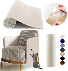 Alfombra autoadhesiva para rascar gatos, rascador para gatos, muebles, sofá esquinero, Protector de pared para sofá interior