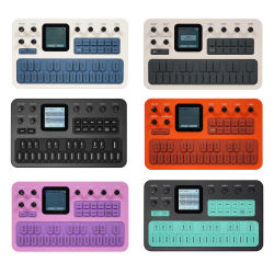 Sintetizador FM M-VAVE FM-1, Fuente de Sonido Portátil, 128 Presets, Altavoz Integrado, Batería Recargable, Teclado Musical