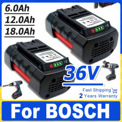 Para batería de iones de litio BOSCH 36V 6.0Ah 12.0Ah 18.0Ah Compatible con BAT4030 BAT4040 BAT4050 BTA4060+cargador
