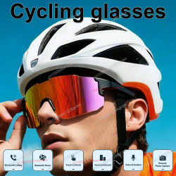 Gafas Inteligentes para Ciclismo HD con Bluetooth, Llamadas y Música, Gafas de Sol para Hombre y Mujer, Protección UV, Gafas Impermeables para Exteriores 2026