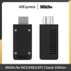 Receptor retro 8Bitdo Dongle adaptador inalámbrico Bluetooth para SNES Classic, SFC Classic y NES Classic (Bluetooth) - Super NES