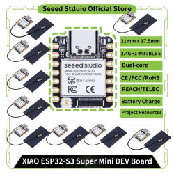 1-10PCS Placas de Desarrollo Mini ESP32S3 Seeed Studio XIAO ESP32 S3 Arduino MicroPython 240MHz 2.4GHz WiFi Bluetooth
