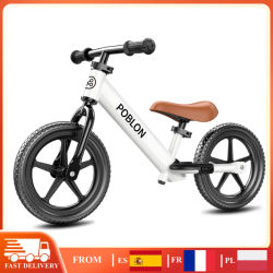 Bicicleta de equilibrio para niños pequeños con pedal y asiento de PU suave, regalo de Navidad para niños de 18 meses a 5 años, bicicleta ligera para bebés