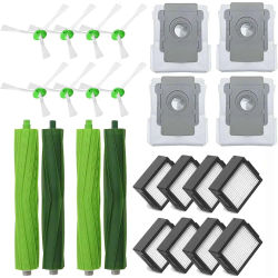 Para iRobot Roomba i1 i1+ i3 i3+ i4 i4+ i6 i6+ i7 i7+ i8 i8+/Plus E5 E6 E7 I,E & J Series Aspiradora, cepillos, filtros, bolsas