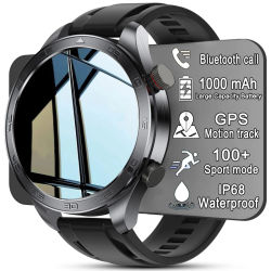 Nuevo Reloj Inteligente con GPS para Hombre, Pantalla AMOLED, Deportes al Aire Libre, Fitness, Monitor de Ritmo Cardíaco, Brújula, Resistente al Agua IP68, Llamadas Bluetooth